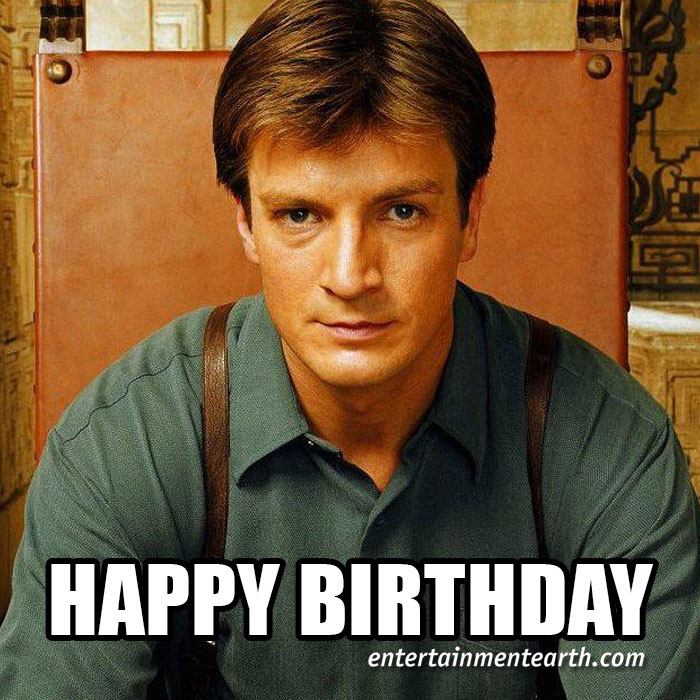 Happy 44th Birthday to Nathan Fillion of Firefly ! Shop Collectibles:  