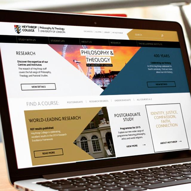 iedesign's tweet image. A lookback at a responsive website we designed for UoL Heythtop College. #tbt #throwbackth… ift.tt/1H05S02