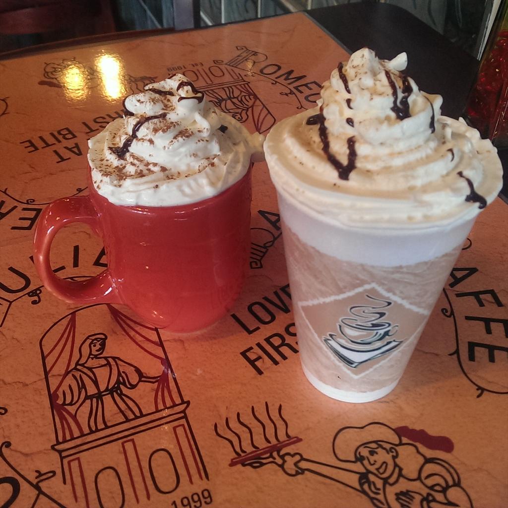 The snow is back #Buffalo but let us warm you up with some of our #delicious #coffee drinks,offered both here &amp; to-go