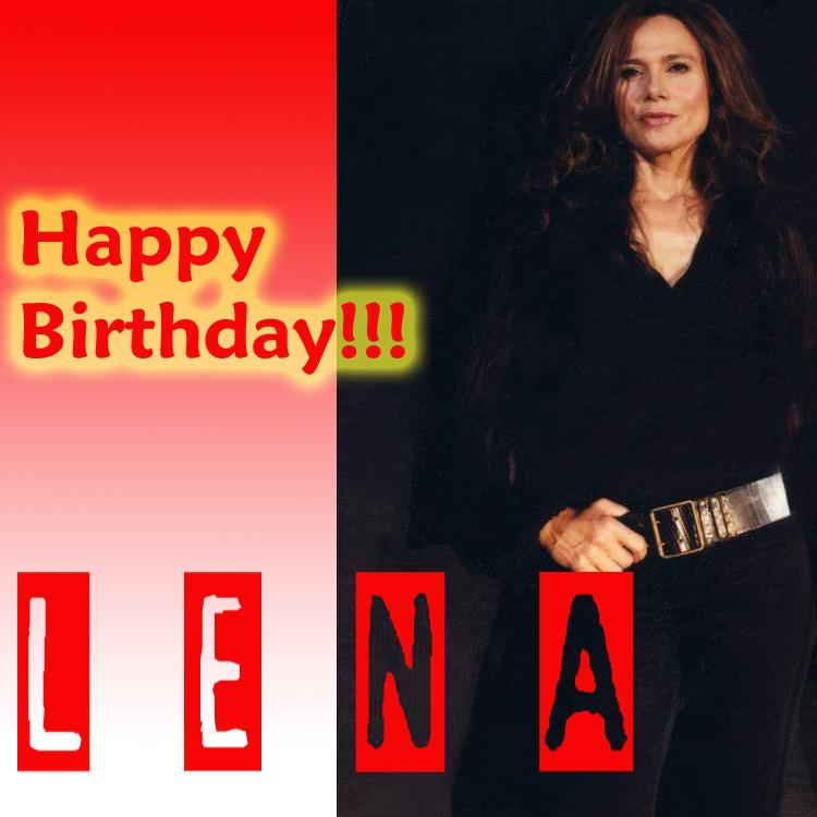 Happy Belated Birthday to my Forever SpyMommy Lena Olin! You\re the hottest 60-year old that ever lived! Salut! 