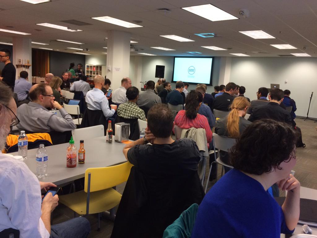 rexstjohn's tweet image. Here @marcbarros Seattle #hardwareworkshop! #Makesoftware