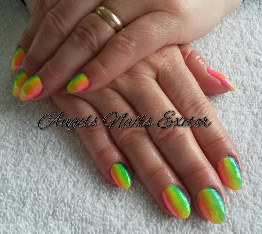 Ali Delahaye Nail Artist On Twitter My Client Loved Her Neon