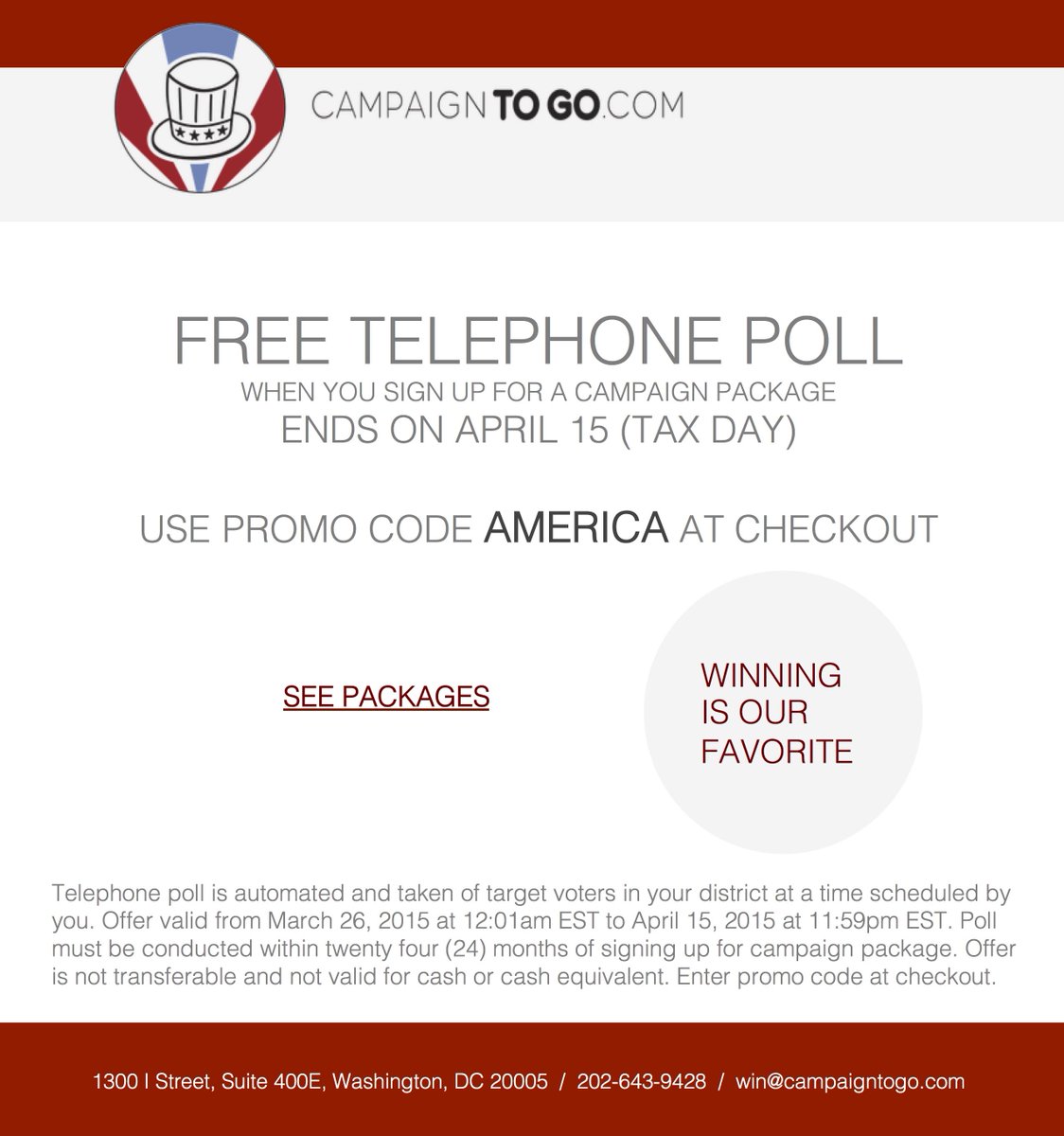 CampaignToGo tweet picture