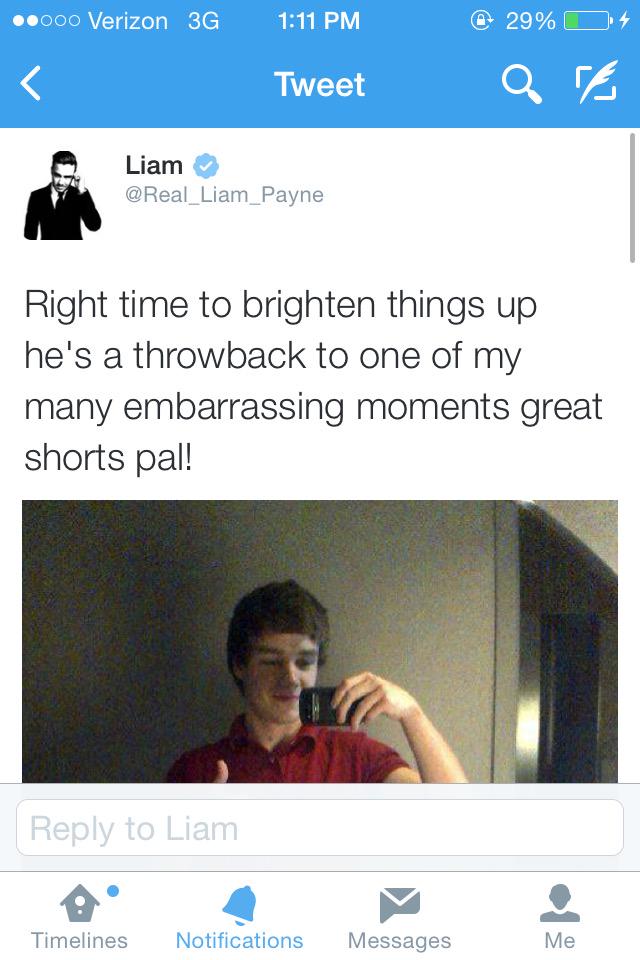 1DLiveReports's tweet photo. when Liam tries to lighten the mood but still won't explain to us what happened -Lauren http://t.co/yWbYiIf01j