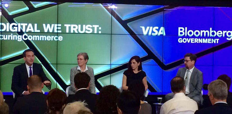 privacymama's tweet photo. @BGOV #SecuringCommerce W/ the great @TimPawlenty! Talking #cybersecurity: @CenDemTech, @FSRoundtable & @VisaSecurity http://t.co/2935DQKWoI