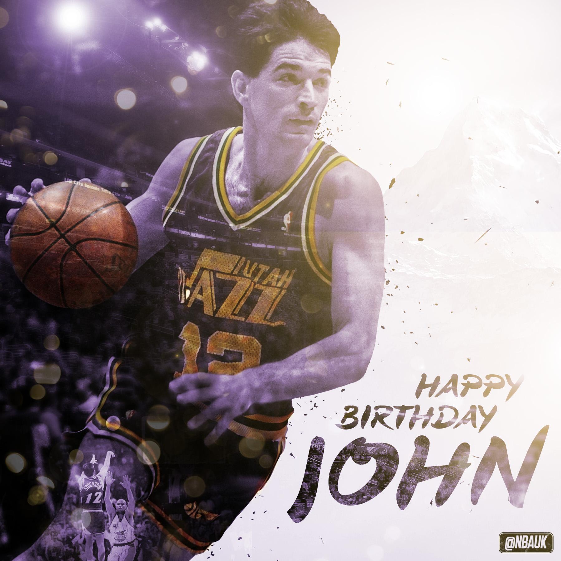 Happy Birthday to John Stockton! The all-time NBA leader in assists and steals!! 