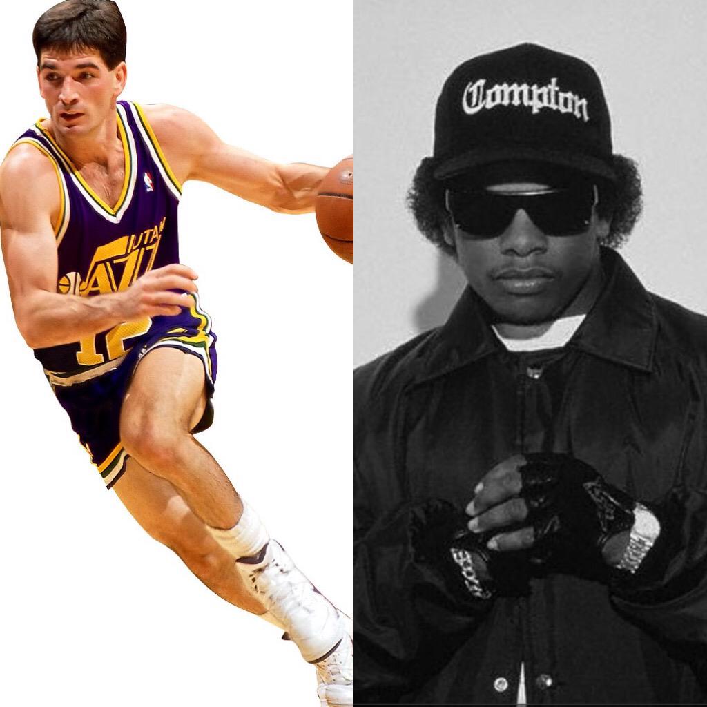 March 26th. 
Happy Birthday John Stockton.
Happy Deathday Eazy E. 