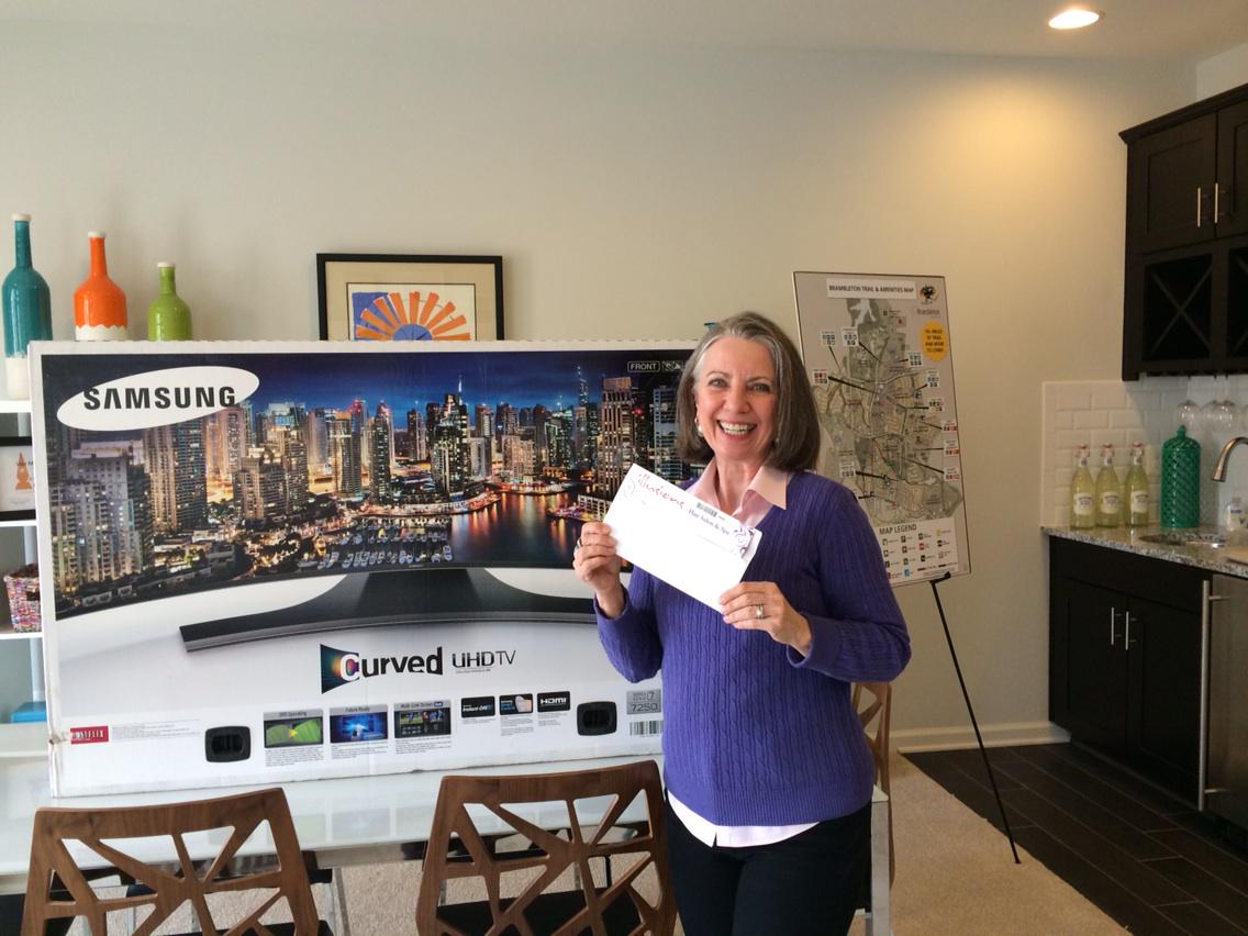 VMTownsend's tweet photo. Congratulations Katherine! @Brambleton #TownsendCollection #VMTownsend #Brambleton #VanMetreHomes #Ashburn #GiftCard http://t.co/ivTR5mGRdM