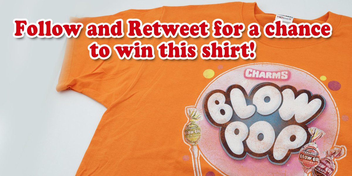 TootsieRoll's tweet photo. #FOLLOW us and #RETWEET from 1pm to 2pm CST for a chance to win this shirt! #TootsieRoll http://t.co/SwKSnmiFRW