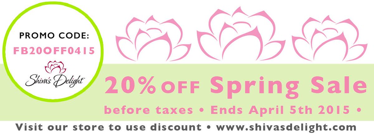 Shivasdelight's tweet photo. Spring sale! All vegan, 100% natural, hand made in small batches and I will ship it right to your door~   :) http://t.co/Z6CeSZoMNQ