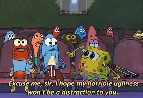 ReactsSpongebob's tweet photo. Whenever I'm out in public http://t.co/zLBKgeBgS9