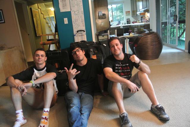 The day we sold our chairs so we could pay the sound guy @NickDrago <a href="/devinjamieson/">Devin Jamieson</a> <a href="/MichaelRiccio/">Michael Riccio</a> #shortfilms #comedy