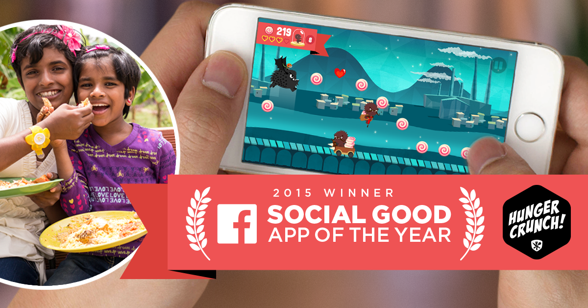 hungercrunch's tweet photo. Oh man! Hunger Crunch just won Facebook’s Social Good App of 2015!
Thanks for all the love! http://t.co/wcePE5iPu6 http://t.co/MsBgeEz7VB