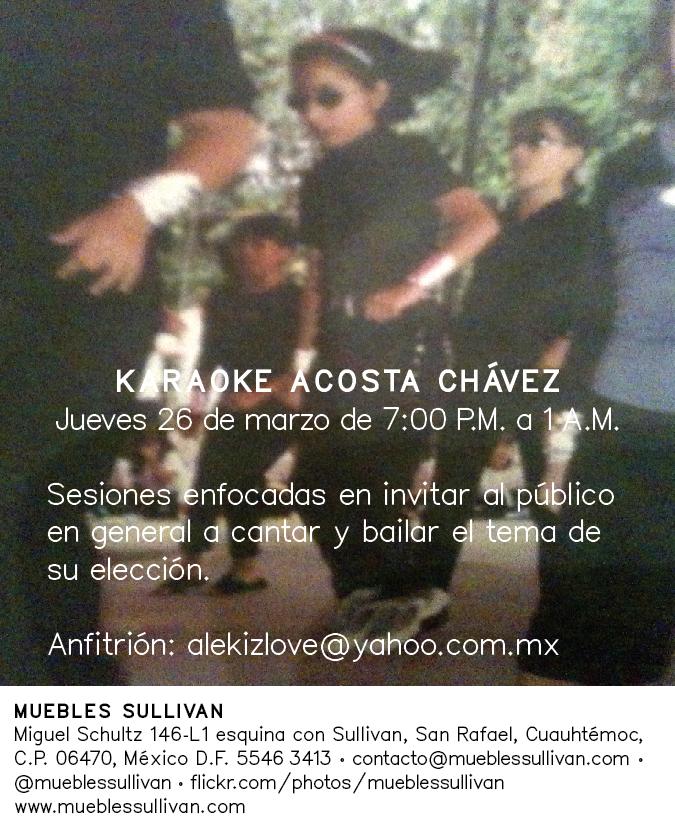 mueblessullivan's tweet photo. HOY, tenemos KARAOKE ALLEKIVANS @alekizlove … No se lo pueden perder… dicen que va a venir @syntekoficial (o_o ) ! http://t.co/dTjpoqyquY