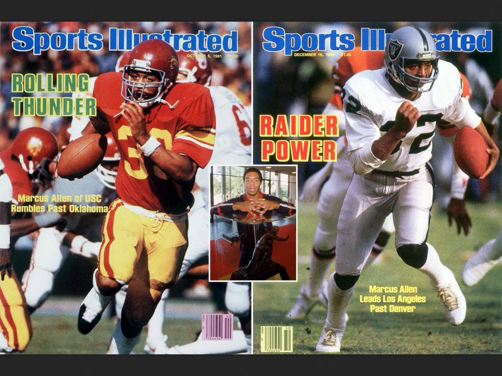 Happy birthday Marcus Allen by siphotos tumblr  nfl running back pro football hall of fame usc 