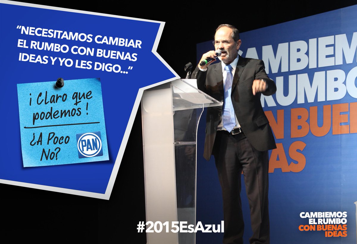 RosaDLupe's tweet photo. México necesita un cambio de rumbo y el PAN está listo para encabezarlo. #2015EsAzul http://t.co/n3chQJ5F4L