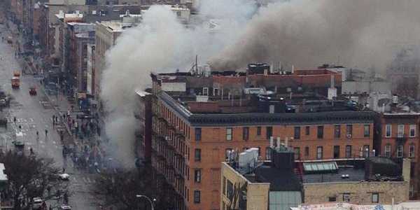 Building explodes, collapses in  Manhattan: 125 2 Ave Major
