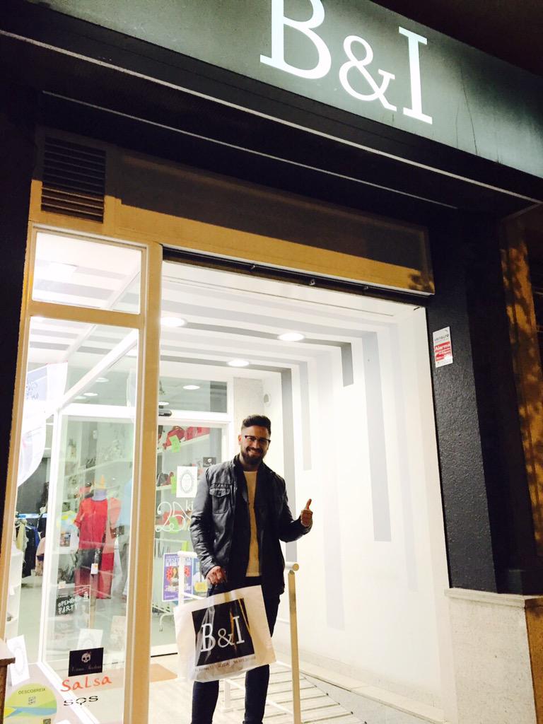 bi_balmes's tweet photo. El viernes nos visitó Pascual @pascualprincipe 😍😍😍!! De #MujeresYHombresYViceversa Gracias por la visita !! #B&amp;I http://t.co/aTpvZTquy7
