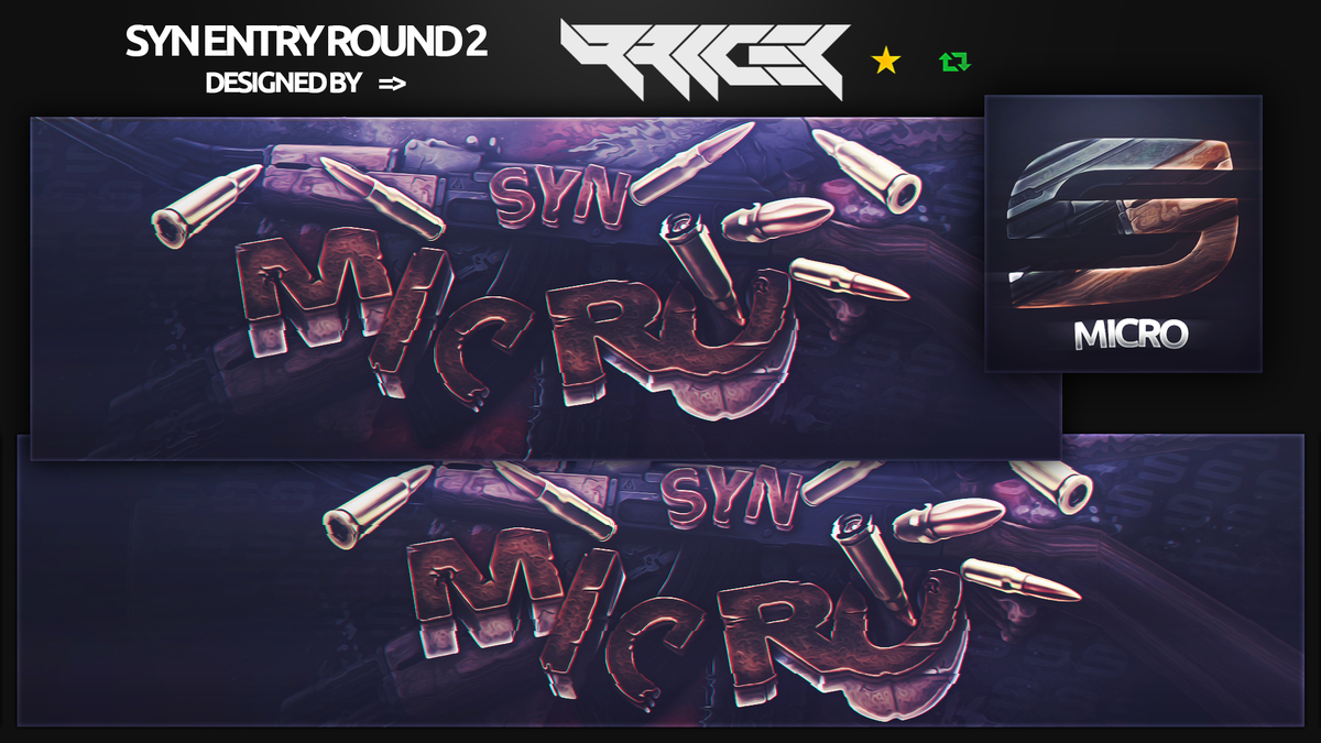 PriceyDesigns_'s tweet image. New Revamp for @SynergyMicro_| @SynArtists
My response to the tournament round 2!
"RT and Fav are appreciated"