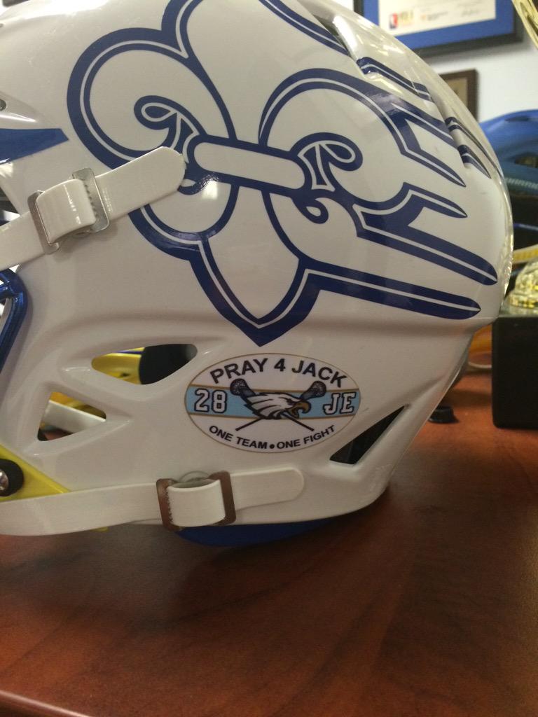 LimestoneLax's tweet photo. #Pray4Jack http://t.co/uBTm7WOAK7