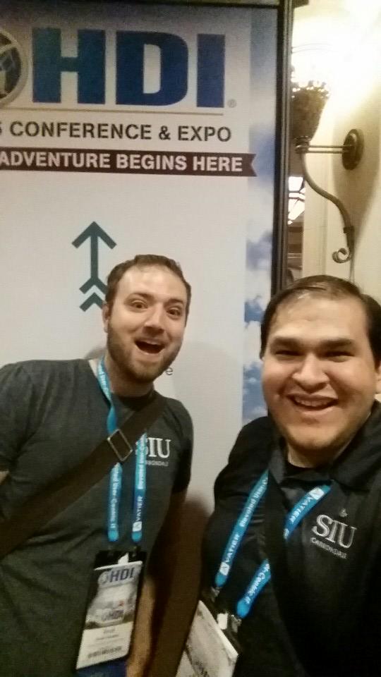 refcaptobvious's tweet photo. #SIU representing #HDI3TLynx at #hdiconf15 http://t.co/YcHIcULWUs