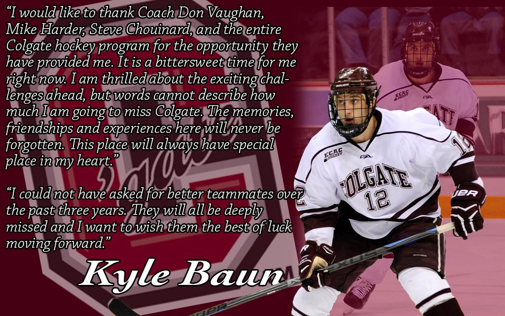 A statement from <a href="/Bauner27/">Kyle Baun</a> on today's news. #GoGate
#goodluckkyle