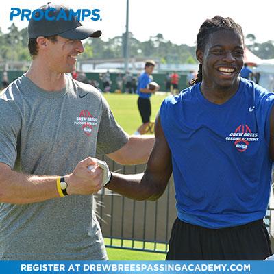 drewbrees's tweet image. Limited spots remain 4 my Passing Academy &amp;amp; 7on7 Tournament @DisneySports! DrewBreesPassingAcademy.com