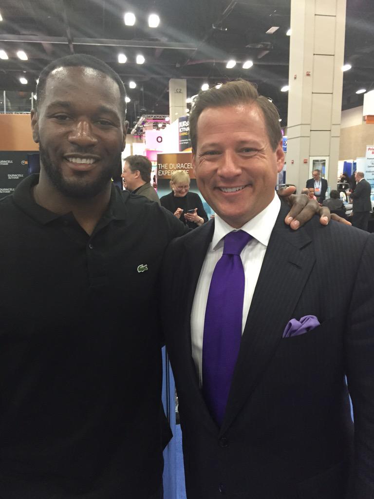 BrandonSawalich's tweet image. Ran into my good friend &amp;amp; @starkeyhearing @starkeycares supporter @DC2forlife here @audiologynow. He's the real deal.