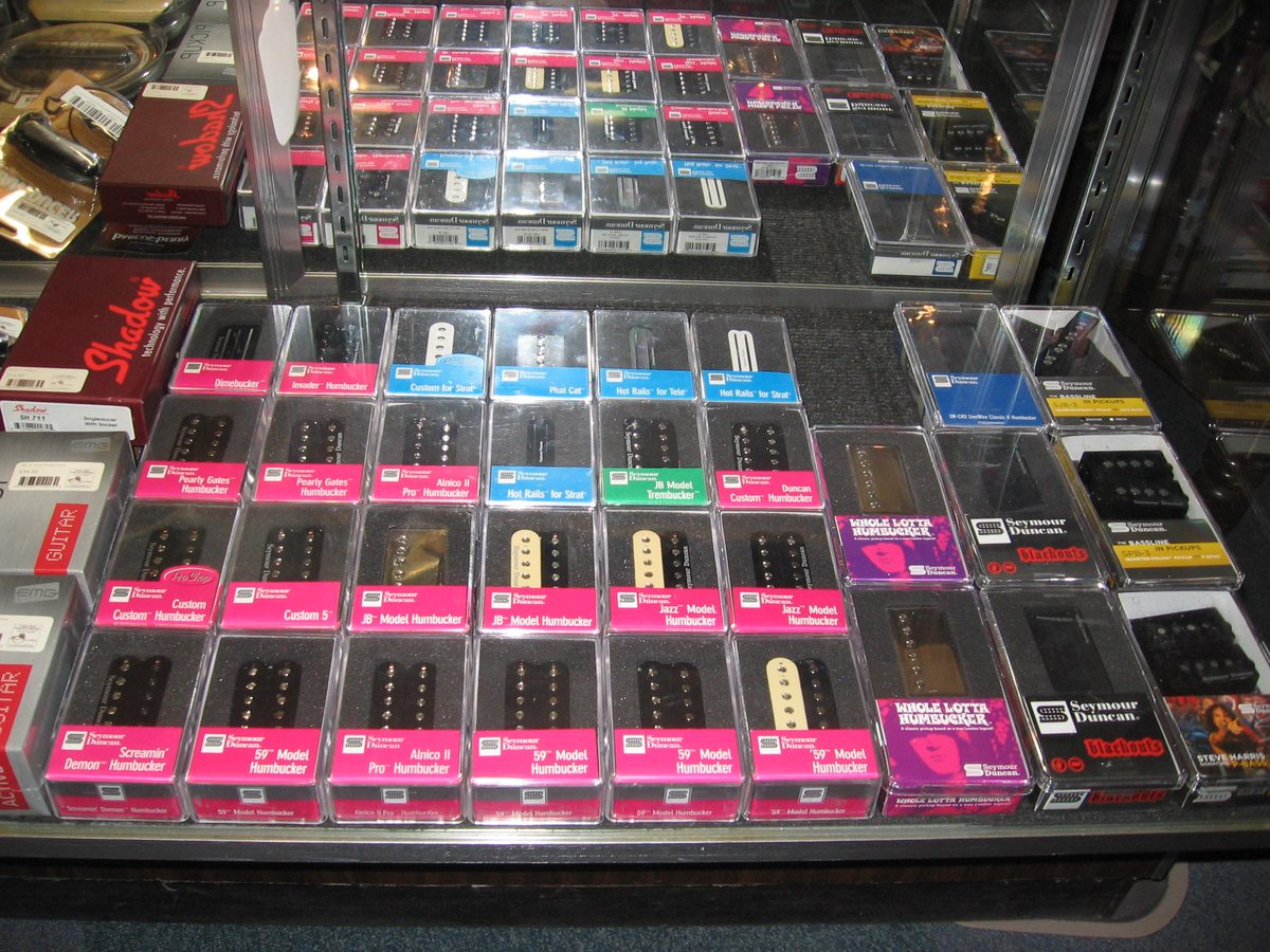 uncleroysmusic's tweet photo. @SeymourDuncan he's our man, get his pickups and get more fans... #uncleroysmusic #instock #installavailable http://t.co/UjpTKEUDip