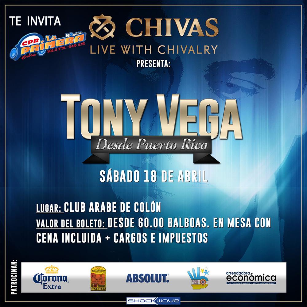 cprlaprimera's tweet photo. Tony Vega desde Puerto Rico,Club Arabe d Colón,18 de Abril, te invita CPR La Primera en sus 80 años. @ShockwavePanama http://t.co/Vh7roQVWZz