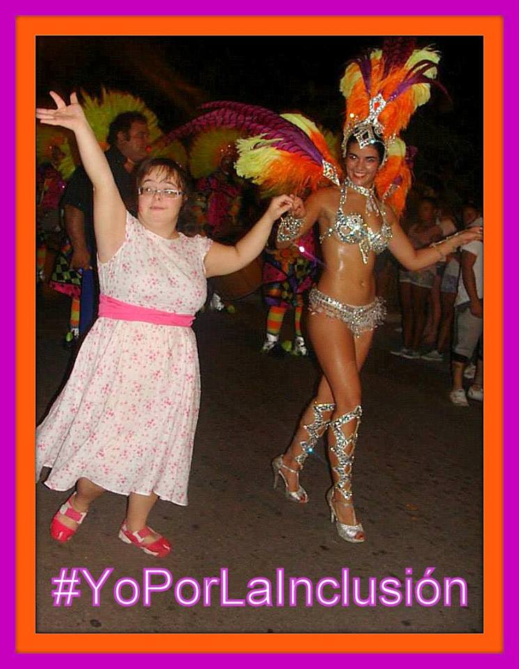 Aylunn's tweet photo. @combatearg #YoPorLaInclusión realizo mi pasión junto a ellos !!! <3 http://t.co/X9IlISyg8c