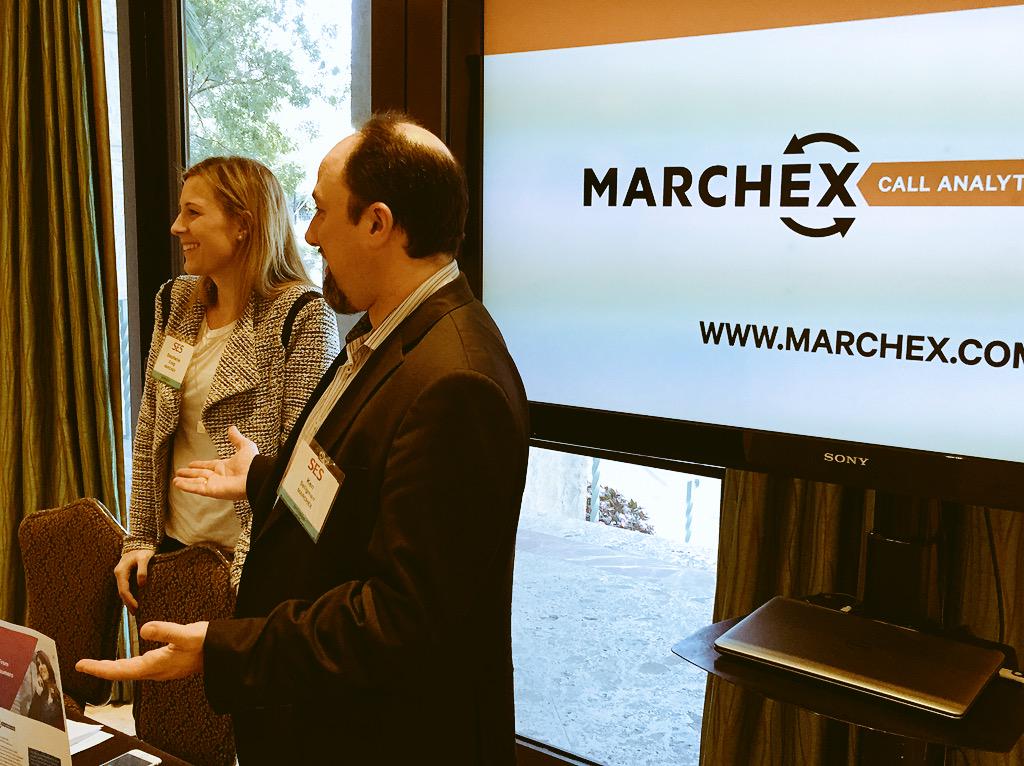 Marchex's tweet photo. Our search experts @steffinseattle & Ken Seligman choppin' it up at #SESMiami thanks @clickzlive for a great event! http://t.co/gEiHCqchGR