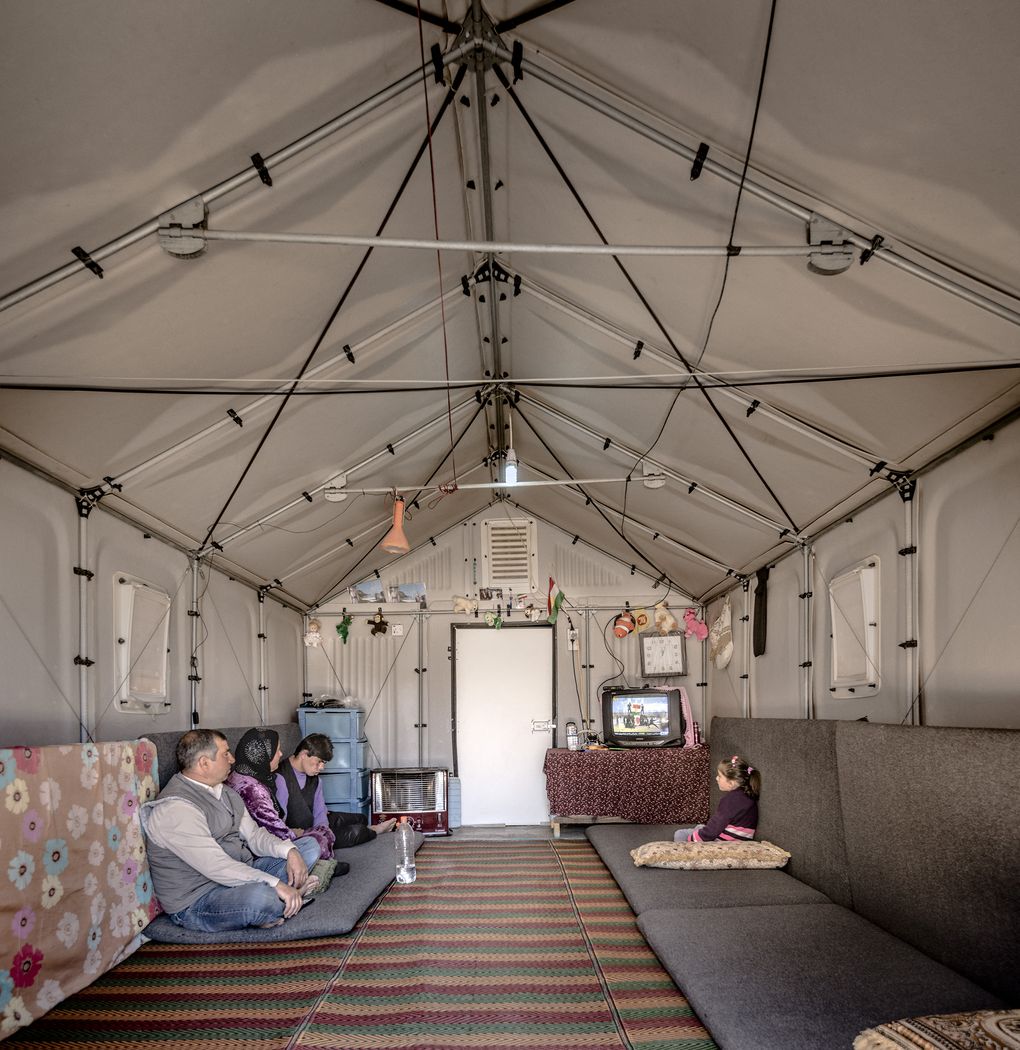 verge's tweet image. Ikea&apos;s flat-pack refugee shelter is entering production  theverge.com/e/8051550?utm_…