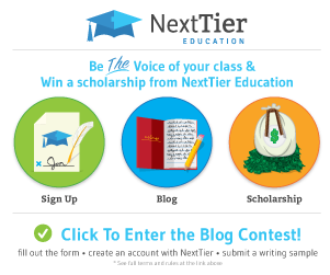 MashChicago's tweet photo. Looking for cool scholarships? Here's one where you get paid to blog for @NextTierEdu! Apply: http://t.co/H91GRcXiD6 http://t.co/tJLdvFoJRM