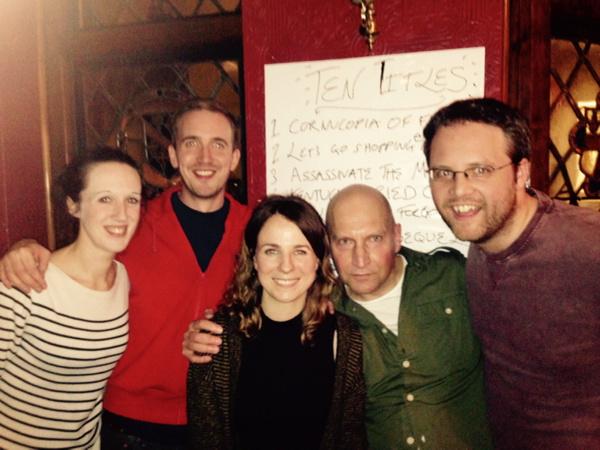 @ladycariad <a href="/withtwoteas/">Charlotte Gittins</a> @ShamusMaxwell @MrDavidReed <a href="/PhilWhelans/">Phil Whelans</a> Top drawer GTI tonight. Kentucky Fried Chess.