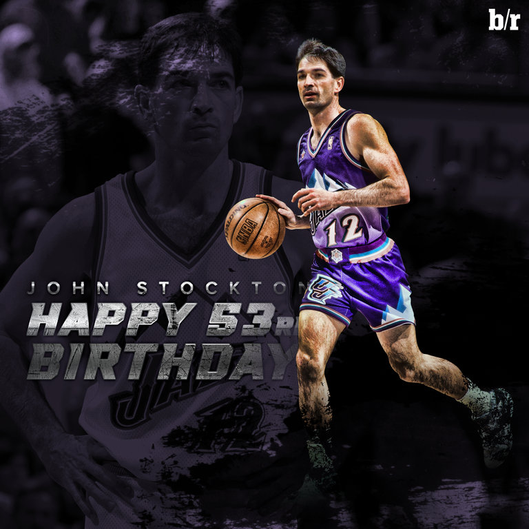 Happy 53rd birthday to Hall of Famer and great John Stockton! 