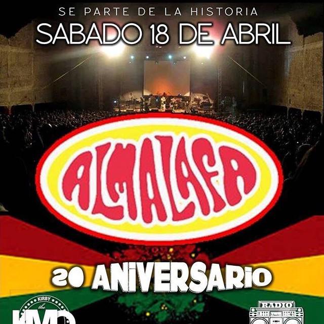 tijuanaeventos's tweet photo. #Almalafa 20 aniversario http://t.co/M1U27i6skY