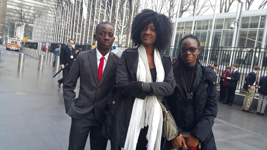 caroline4real's tweet photo. Live from the UN Headquarters, New York #ModelUNConference #ConferenceOpening http://t.co/qEBqS6RLLv