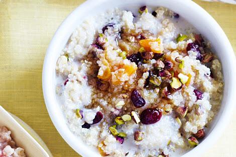 NoPackets's tweet image. Try something new! #Quinoa porridge - Mix cooked quinoa, raisins, cranberries nuts and almond milk - Enjoy!