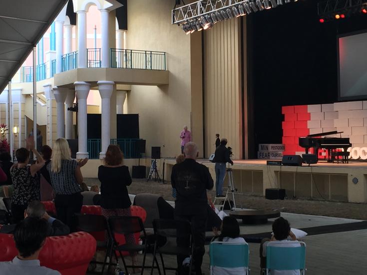 Standing ovation for #BrandonGoldberg - amazing pianist! @TEDxBocaRaton #Tedxbocaraton