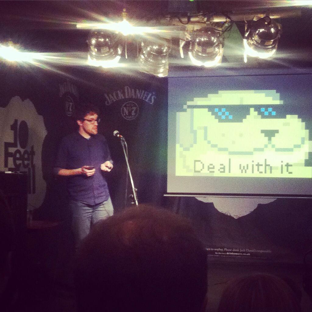 sugarcreative's tweet photo. A few photos of @chameleonic &amp; @designdforlife at tonight's @designstuffCDF 
-
#designstuffCDF http://t.co/dgLu8NCvIQ