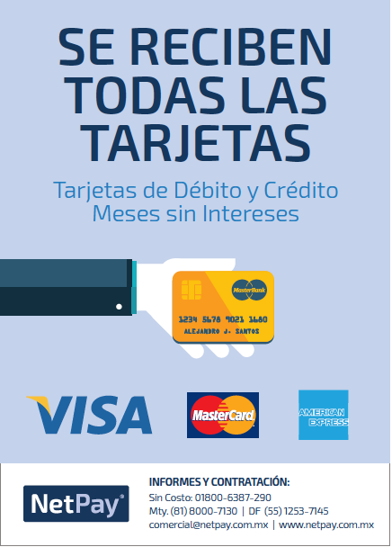 En NetPay te ofrecemos soluciones de pago para que sigas creciendo y desarrollándote.
Somos tu mejor opción