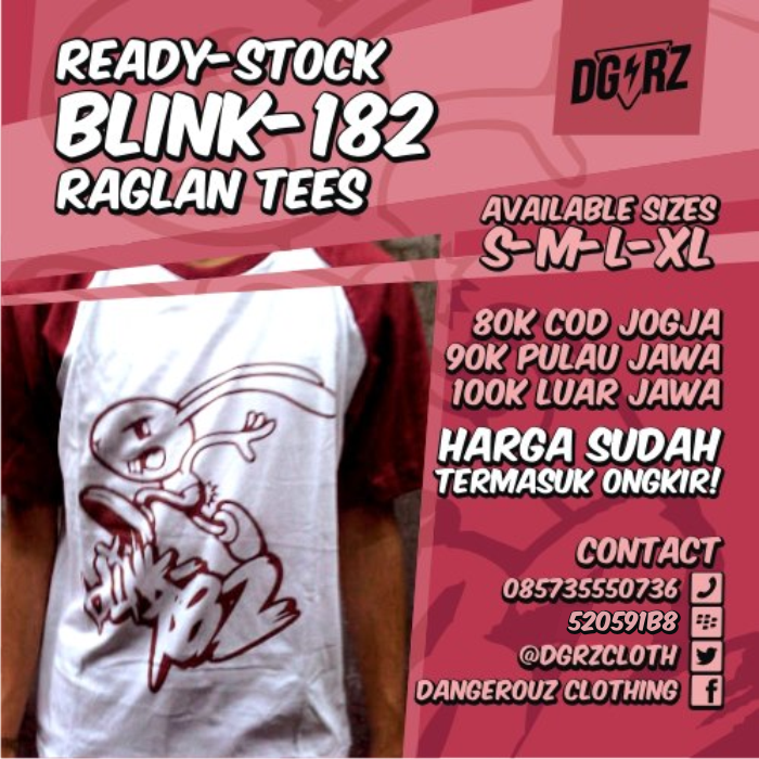 Blink-182 Tees <a href="/staywithaldha/">WAZOWSKI</a> <a href="/domeofrock/">Ibnoe Hadjar</a> @vickymhmad <a href="/izzyrawk/">Agung Setyo Nugroho</a> <a href="/saspradhika/">@saspradhika</a> @agungterang29 <a href="/abzan_4/">Abzzie</a> @aryasatyakevin
