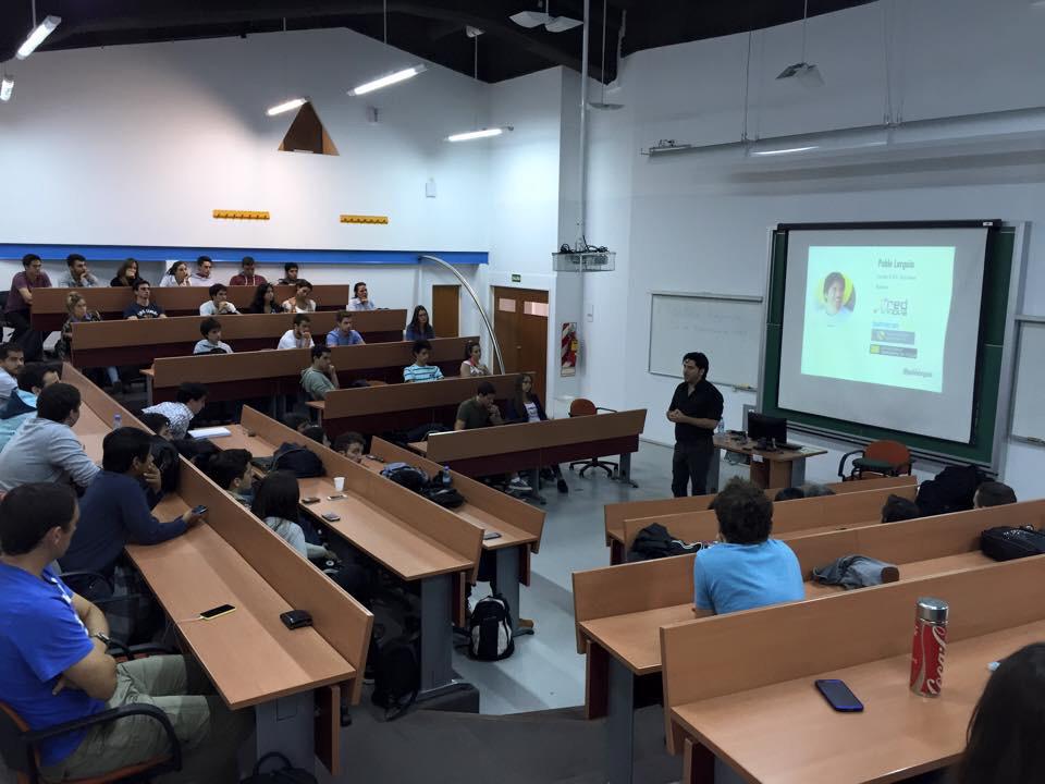 ditellaemprende's tweet photo. Un éxito la charla de Pablo Larguia en Di Tella! Gracias a Pablo y a todos los que asistieron. http://t.co/7WFAFhQnH9