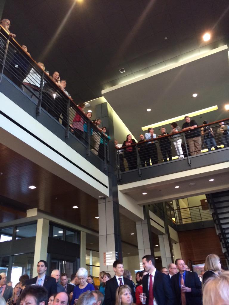 On the balcony @ #vansoc!