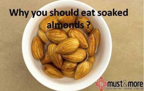 #health #healthcare #MustandMore Why Soaked #Almonds. 
bit.ly/1Ng1CNL