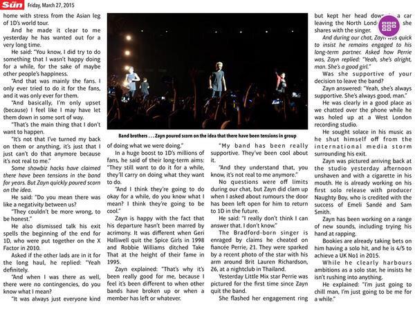 niallescent's tweet photo. Zayns first interview since leaving
I don't really know what to say http://t.co/8nCIWBDxJV