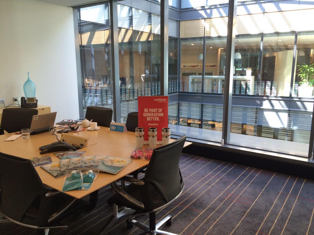 CanberraGenBet's tweet photo. My Medibank Office Today http://t.co/ZaQQZvd1dp