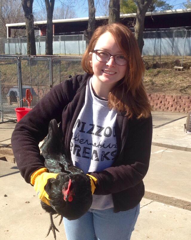 MAB_Lincoln's tweet photo. Do you even chicken? @MizzouBreaks #cluckcluck http://t.co/ausv78cT6z