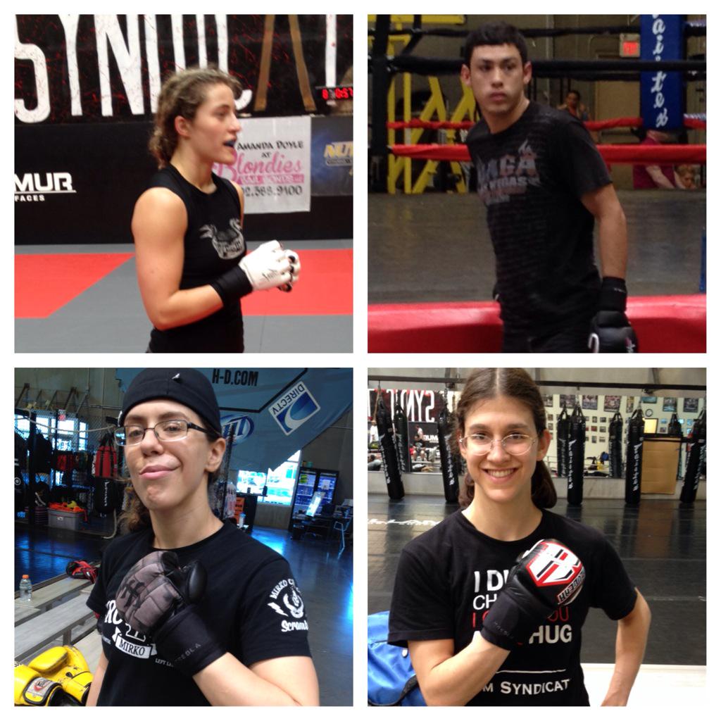 Lots of my teammates are rocking the <a href="/treblasports/">Trebla Sports</a> Glovesox, a handy pull-on cover of scratchy Velcro on MMA gloves!